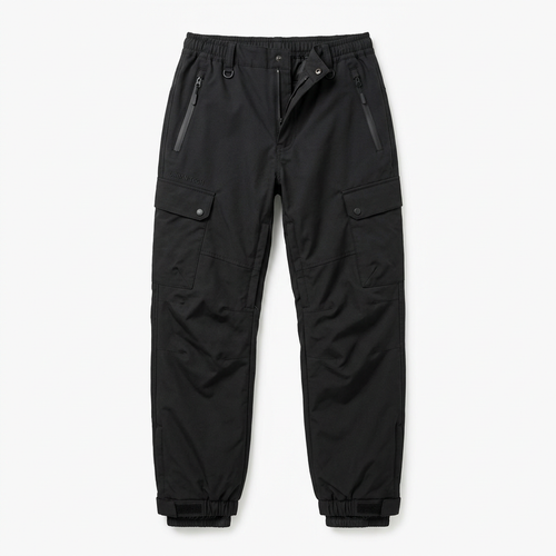 Schwarze Winterhose
